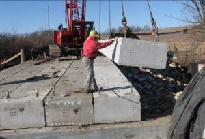  Precast concrete box girders